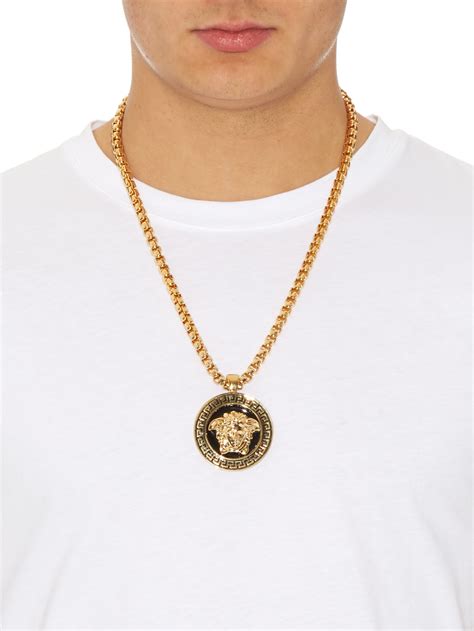 versace men's jewelry sale|luxury men's necklaces.